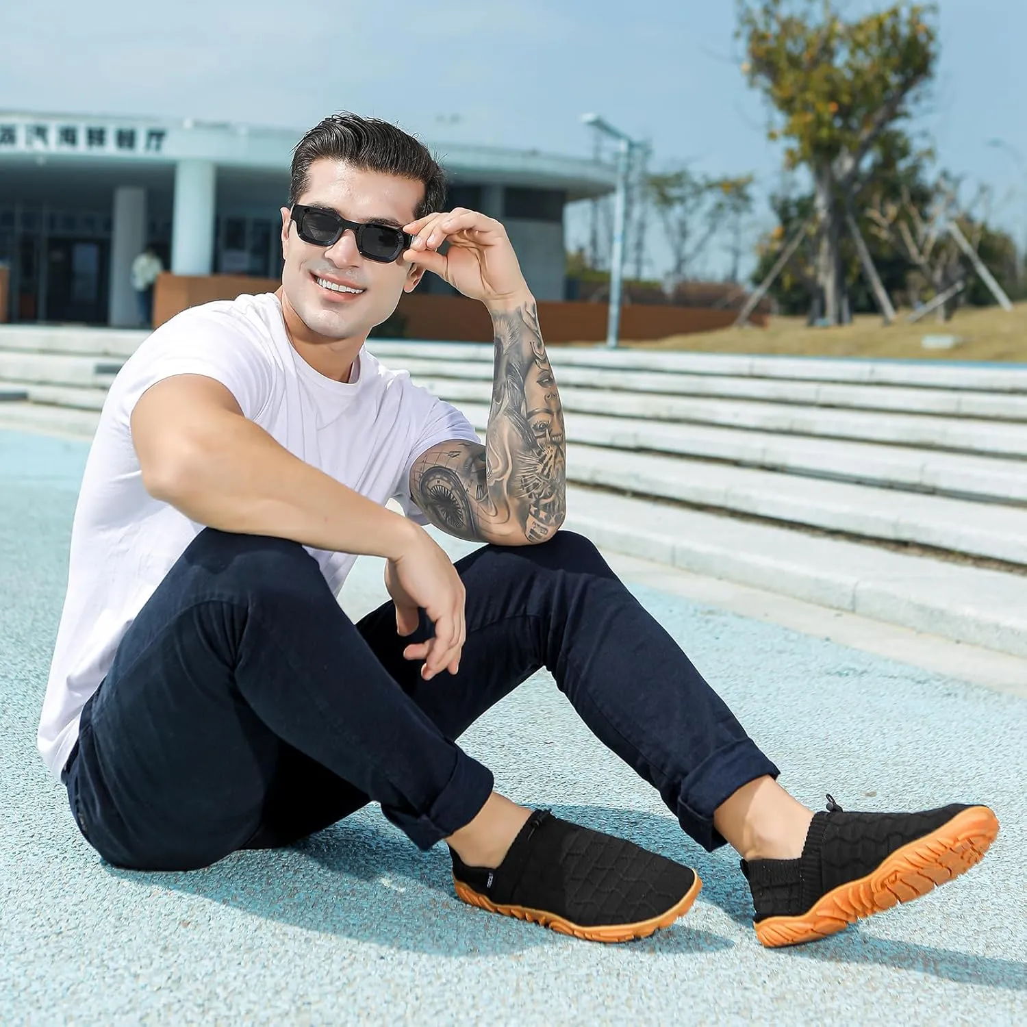 Barefoot Water Shoes, Minimalist Running Sneakers, Beach Outdoor Shoes, Men and Women