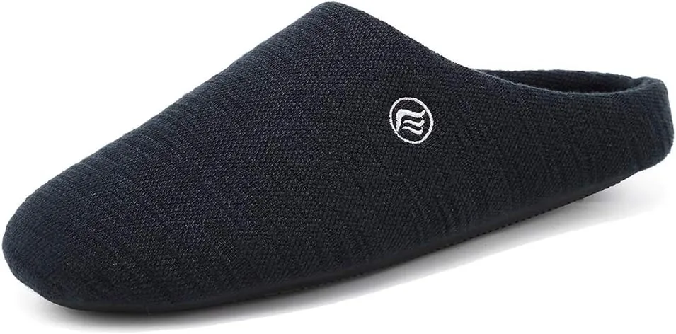 CIOR Unisex Men's Women's Memory Foam Slippers Comfort Cotton-blend Closed Toe House Shoes Indoor Scuff