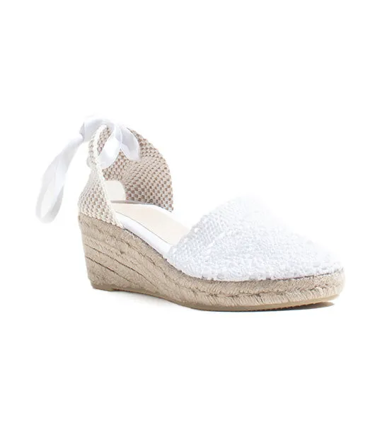 Lola 5 Espadrilles White Macrame