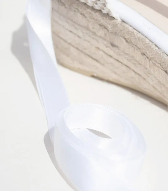 Lola 5 Espadrilles White Macrame