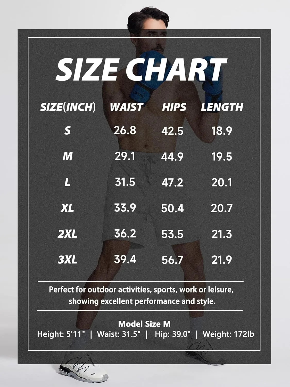 Mens Athletic Workout Gym Shorts 7 Inch Inseam Running Sweat Sport Shorts for Men with Zipper Pockets
